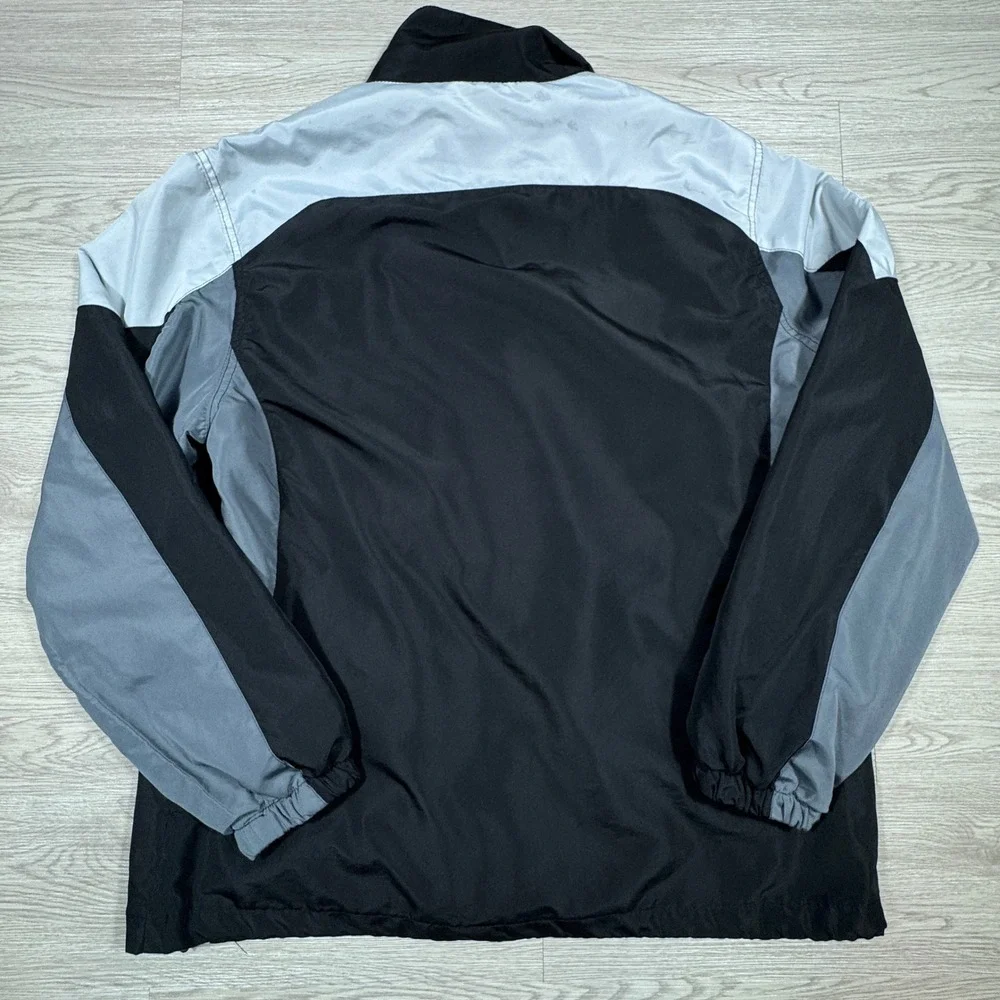 Dunbrooke Mens‎ San Francisco 49ers Windbreaker Jacket Black Grey White XL SF